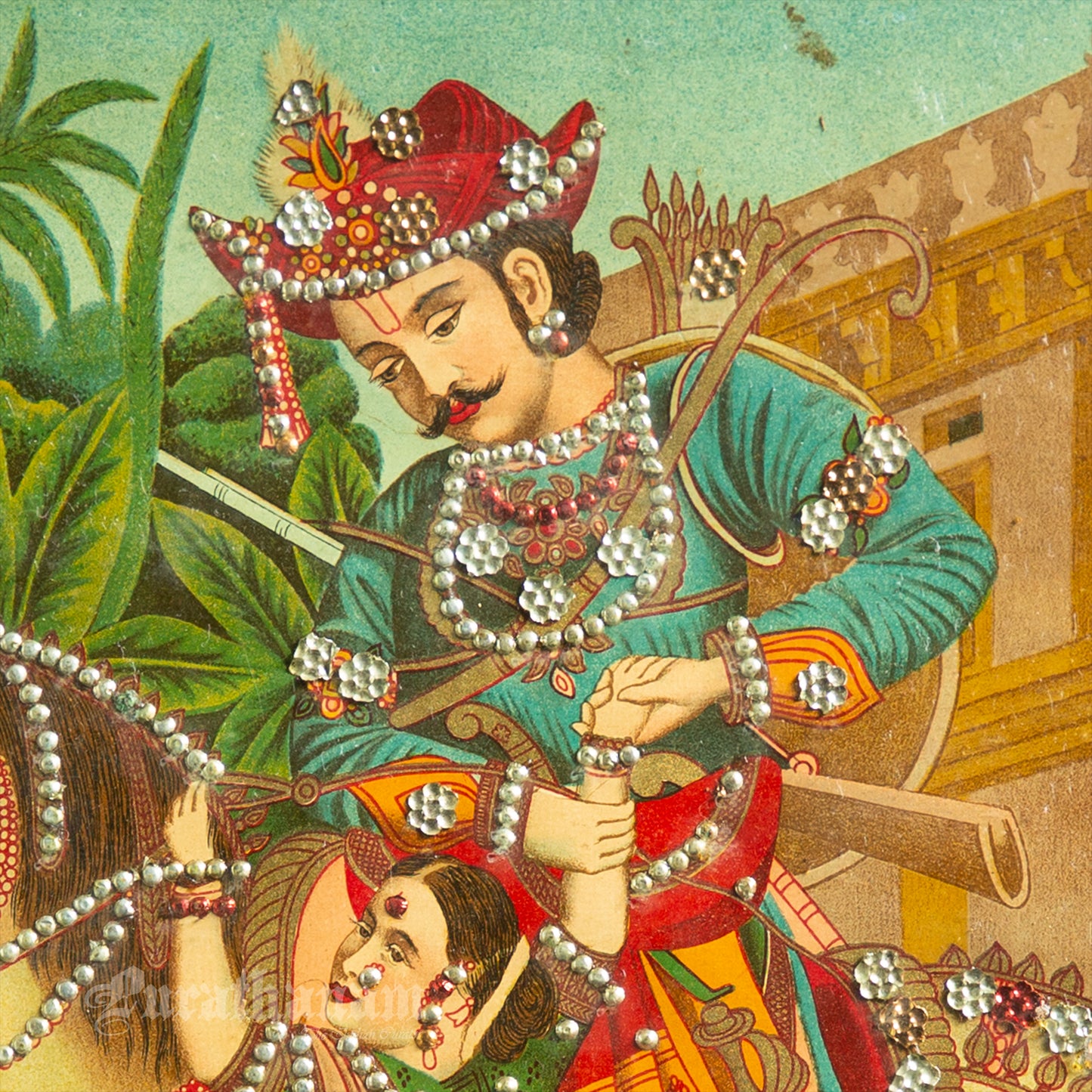 Chalpatau Mohan Rani   - Lithograph Print