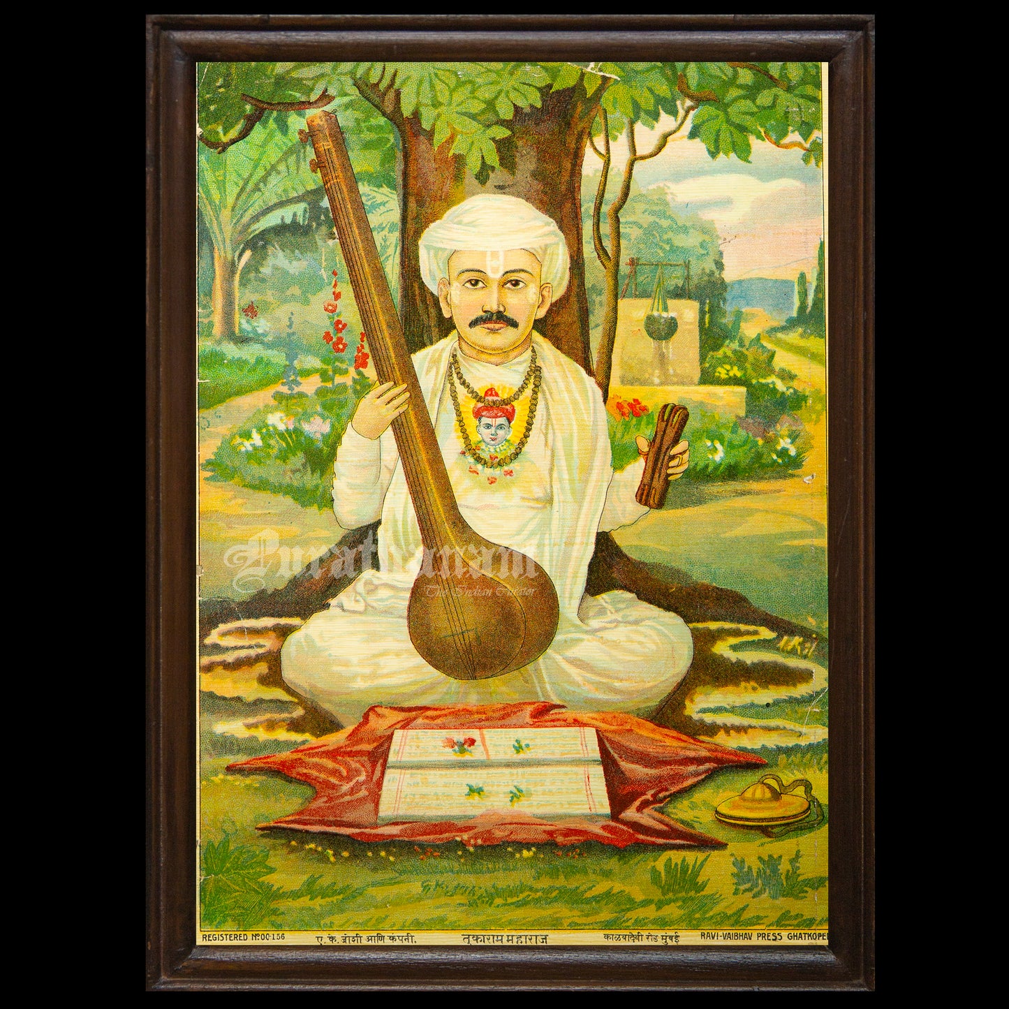 Thukkaram Maharaj - Chromolithograph Print