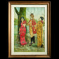 Madalasa Ritudhwaja by Ravi Varma - Embellished Lithograph Print