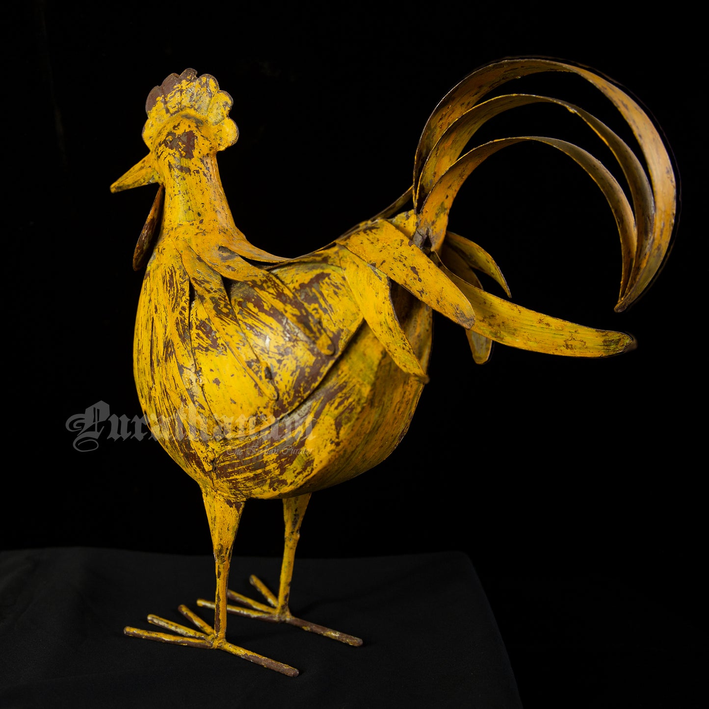 Distressed Yellow Cock