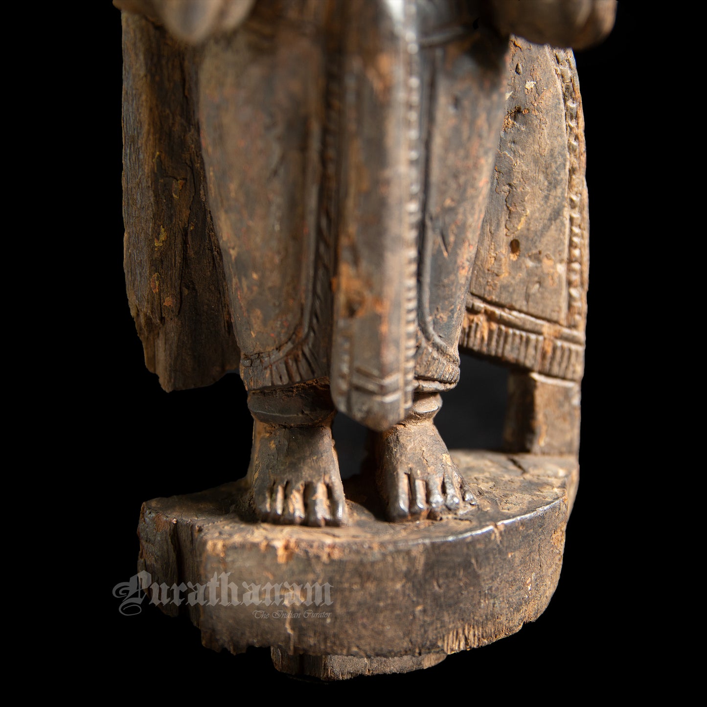 Vishnu Wooden Sculpture