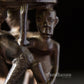 African Tribal Twin Candle Holder