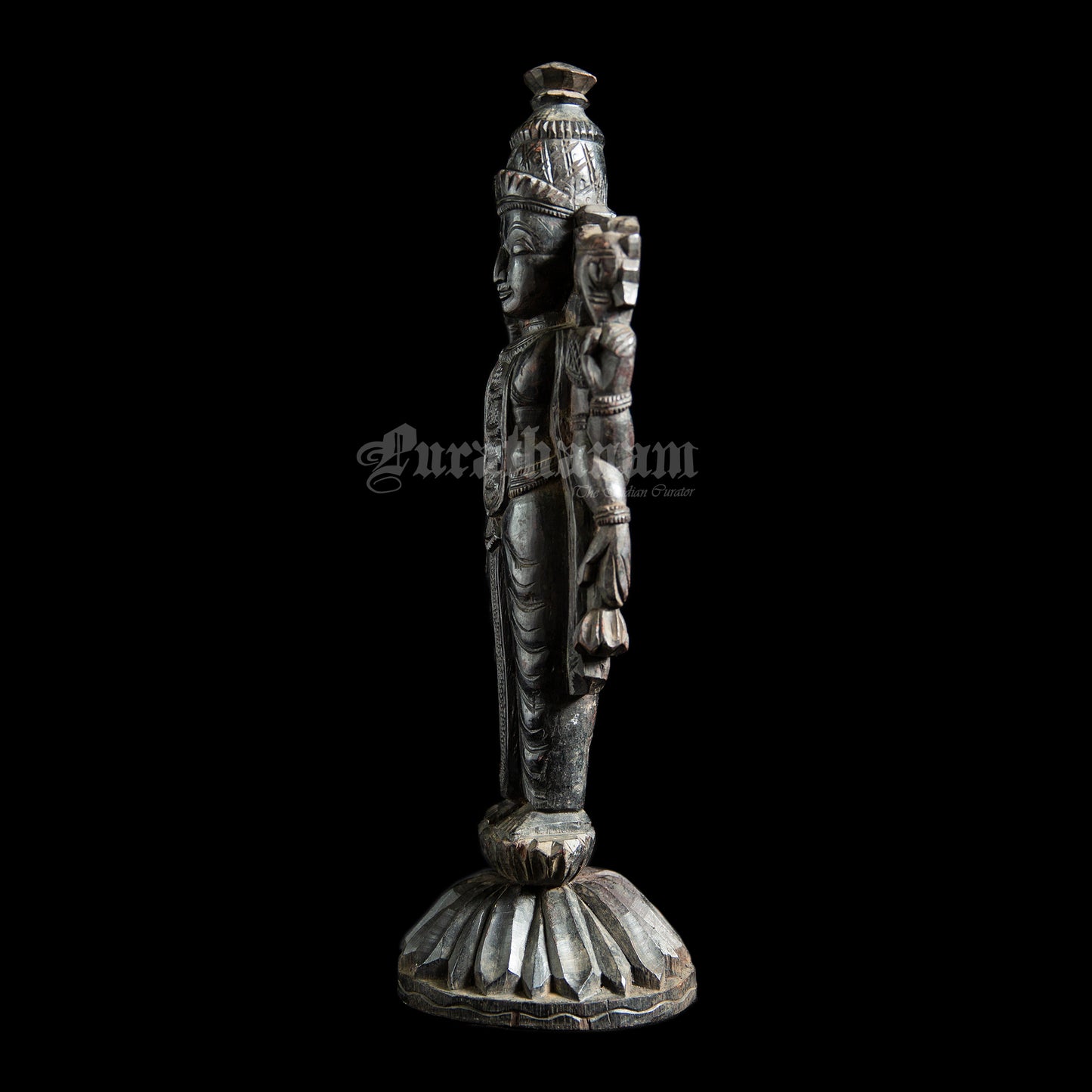 Vishnu Wooden Sculpture