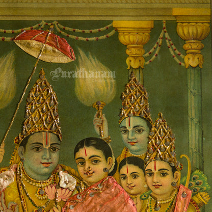 Rama Pattabhishekam - Embellished