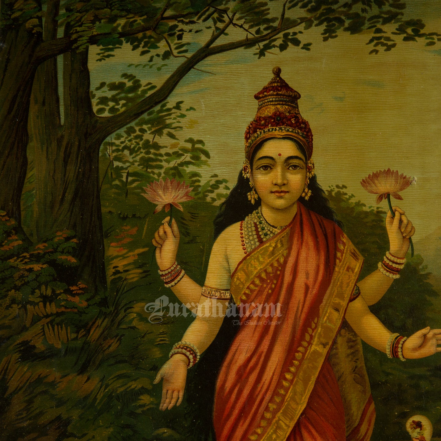 Lakshmi by Ravi Varma