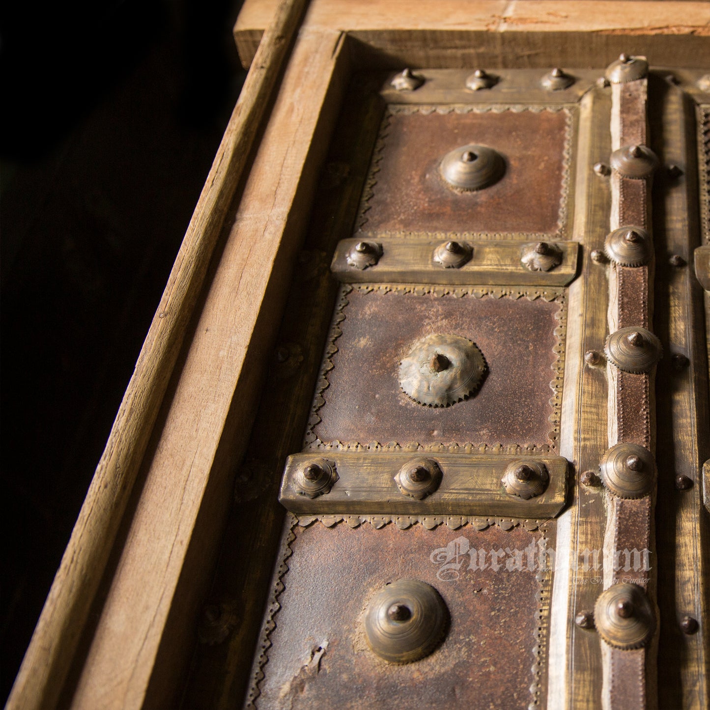 Brass embellished window