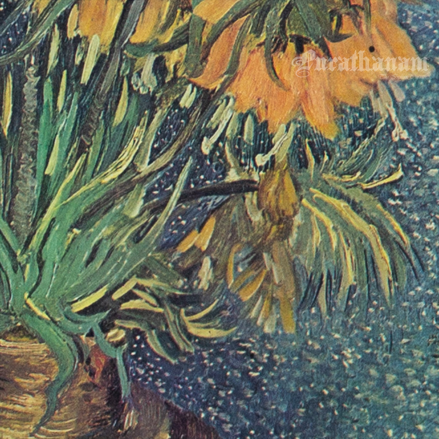 Imperial Fritillaries in a Copper Vase by Vincent Van Gogh (Archival Print)