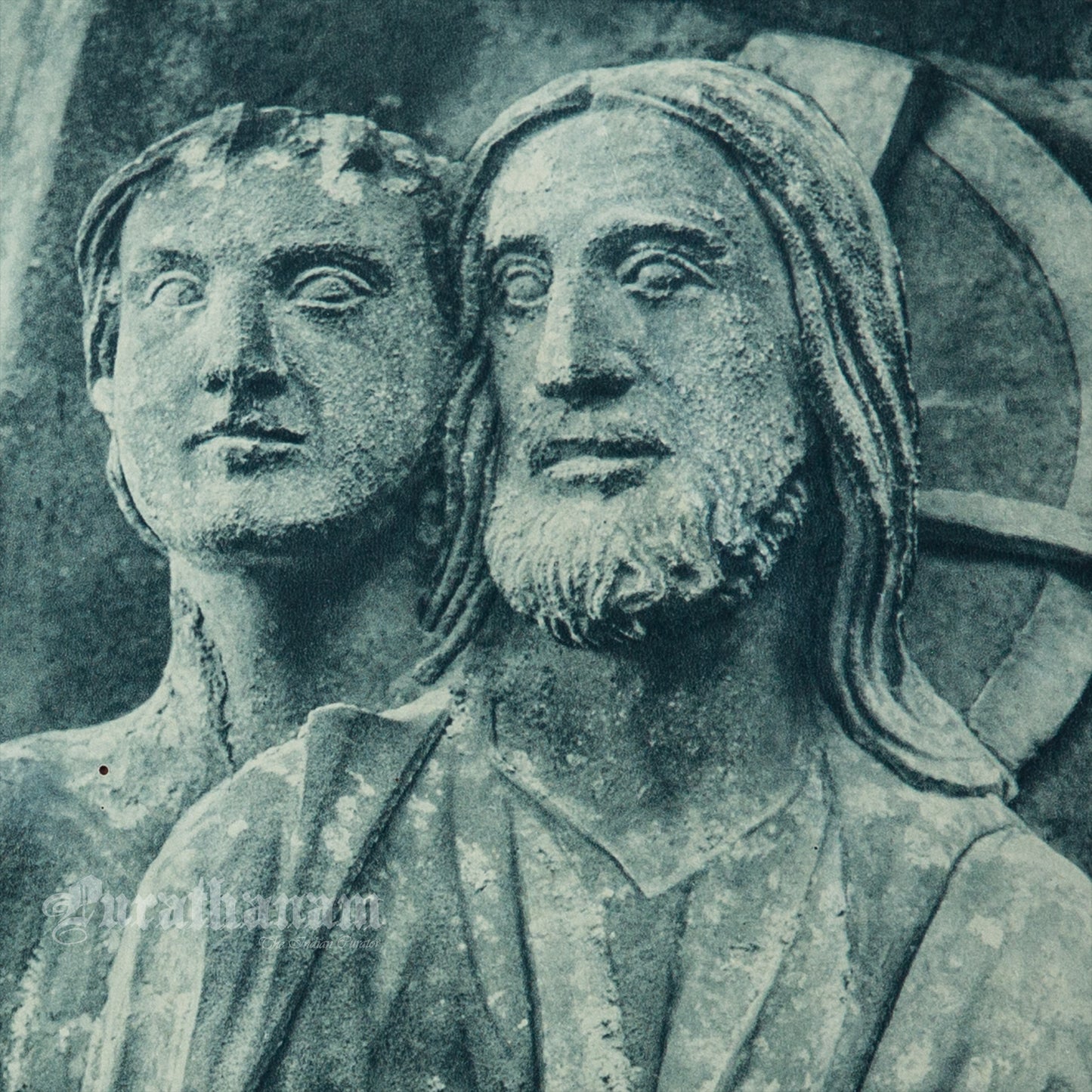 God Imagining Humanity by 13th century sculptors  (Archival Print)