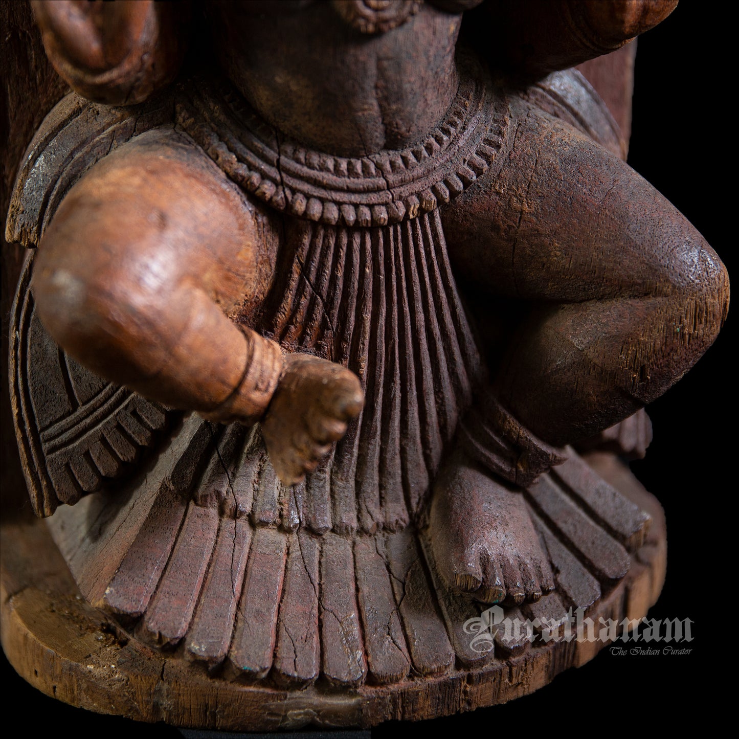 Apsaras Wooden Sculpture