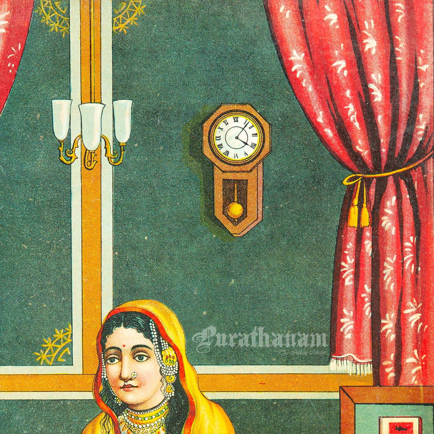 Panwali  - Chromolithograph Print