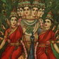 Shri Shanmukha Subramaniaswami by Ravi Varma  - Lithograph Print