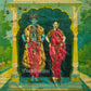 Vittal Rukhmini  by Ravi Varma   - Embellished Lithograph Print