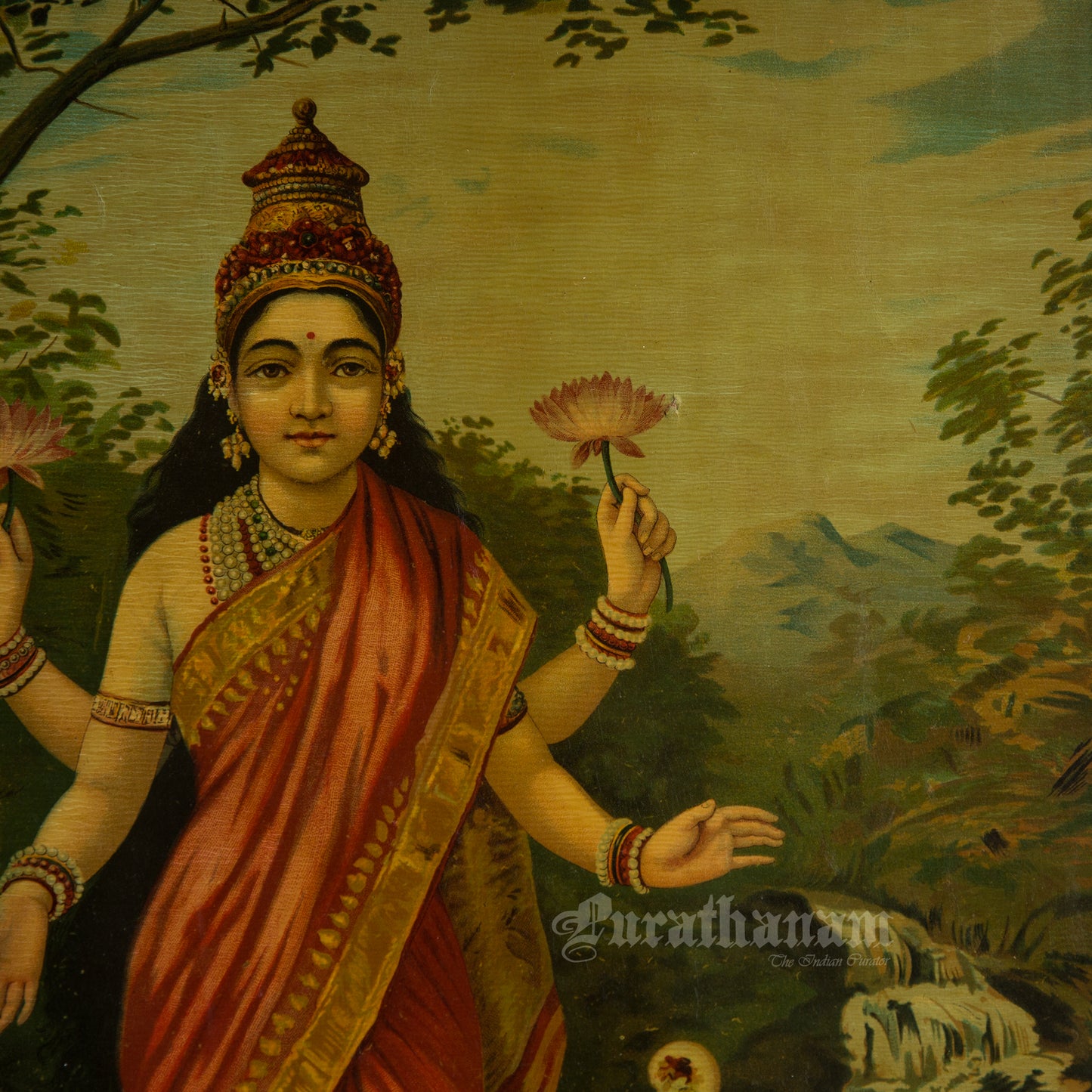 Lakshmi by Ravi Varma