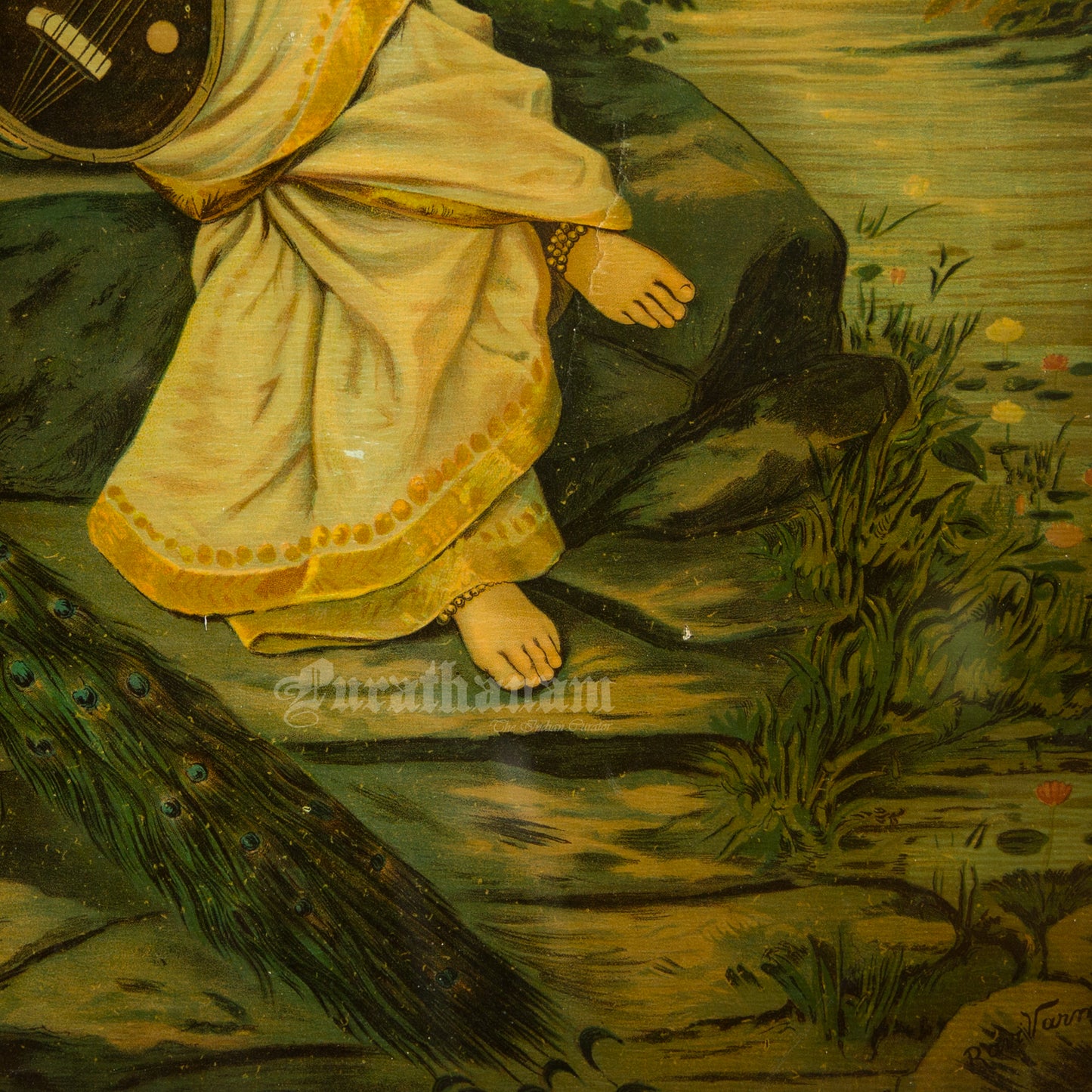 Saraswati by Ravi Varma