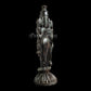 Vishnu Lakshmi Wooden Sculpture