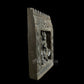 Krishna wood carved wall panel