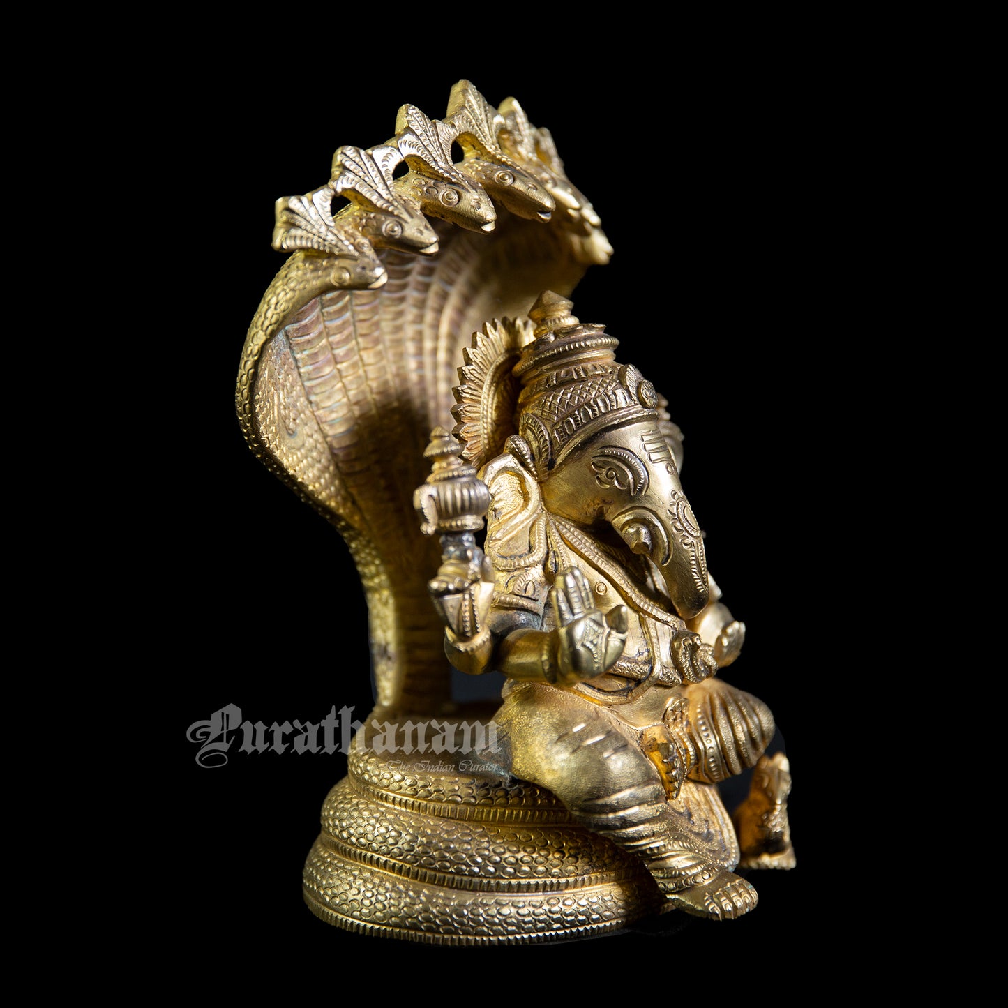 Naga Ganapati -Brass