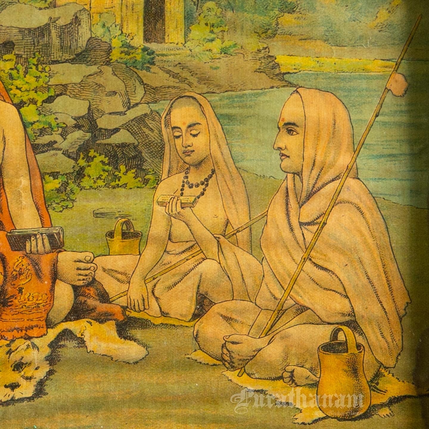 Shankarachari - Lithograph Print