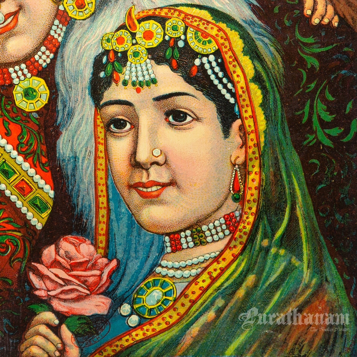 Nandhbaba - Chromolithograph Print