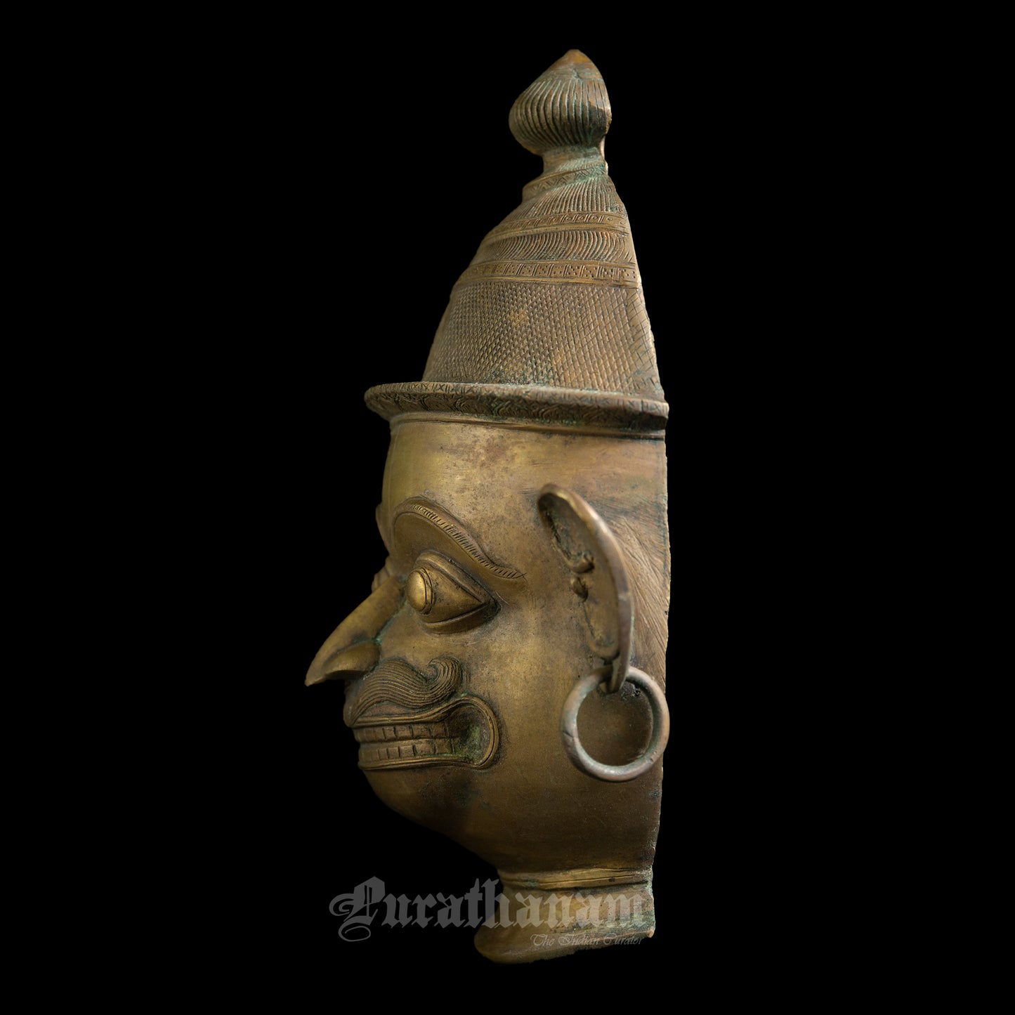 Hanuman Head - Brass