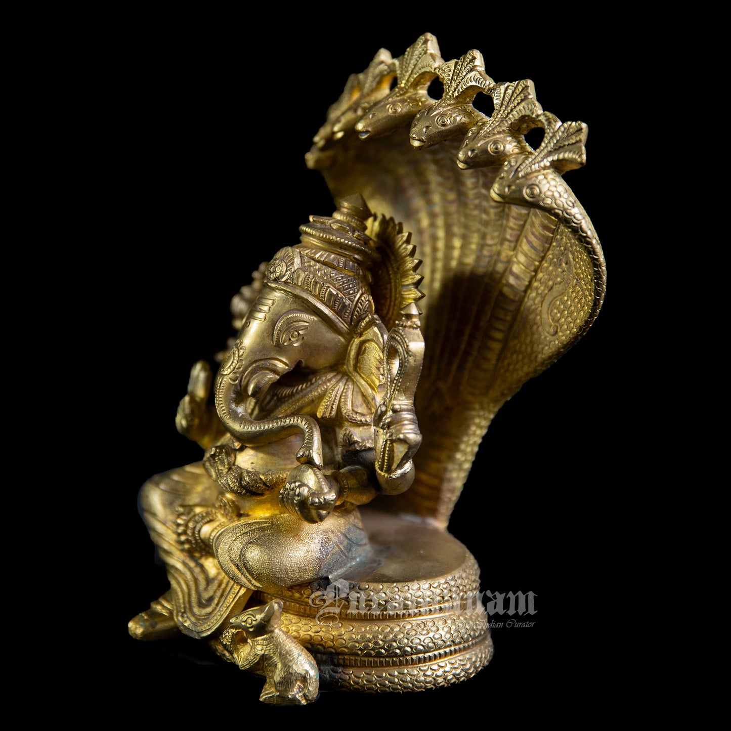 Naga Ganapati -Brass