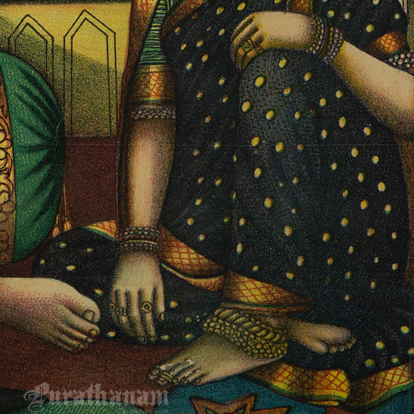 Ganapati - Chitrasala Press  (Lithograph Print)