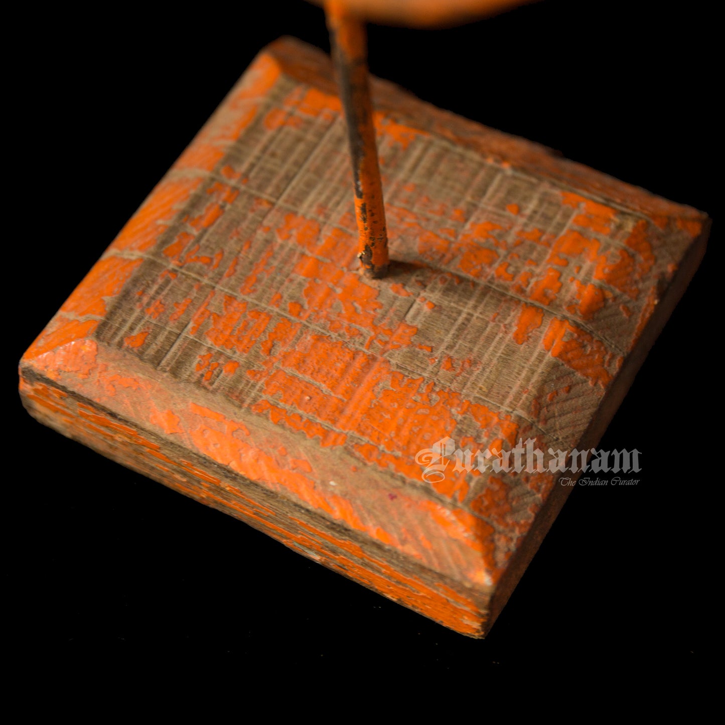 Damachiya Wheel on Stand (Orange)