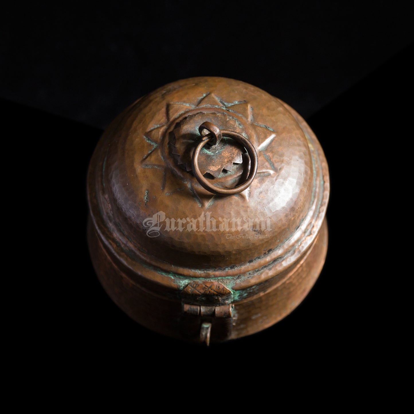 Vintage Handmade Copper Container