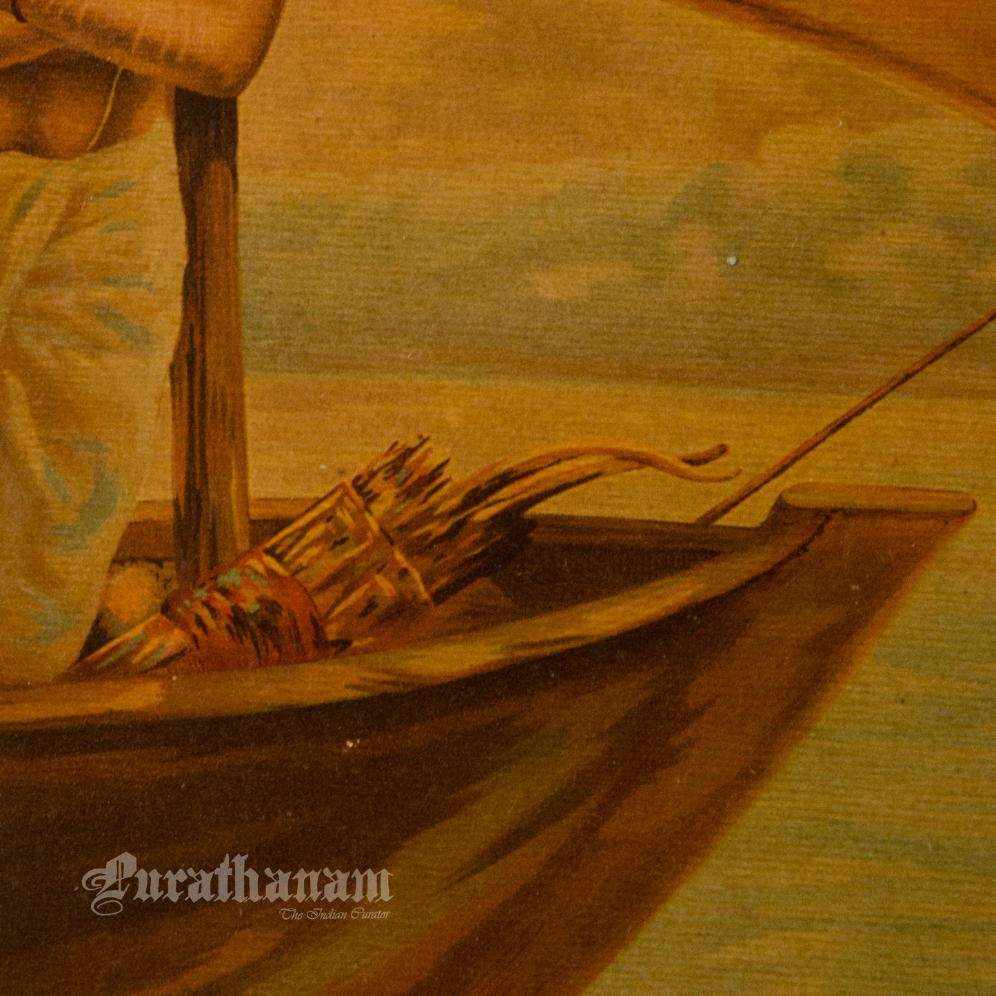 Ram Sita Lakshman In Kewat's Boat