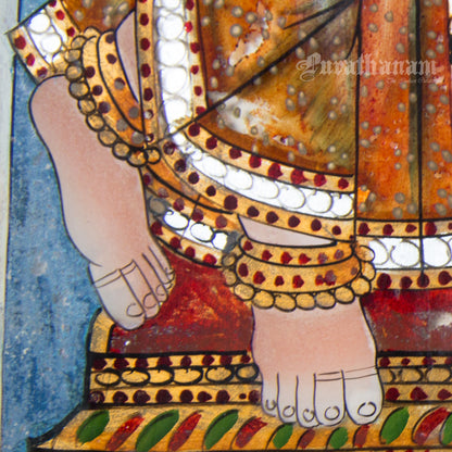 Butter Krishna - Glass paintings