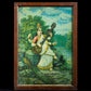 Saraswati - Oleograph Print (Ravi Varma)