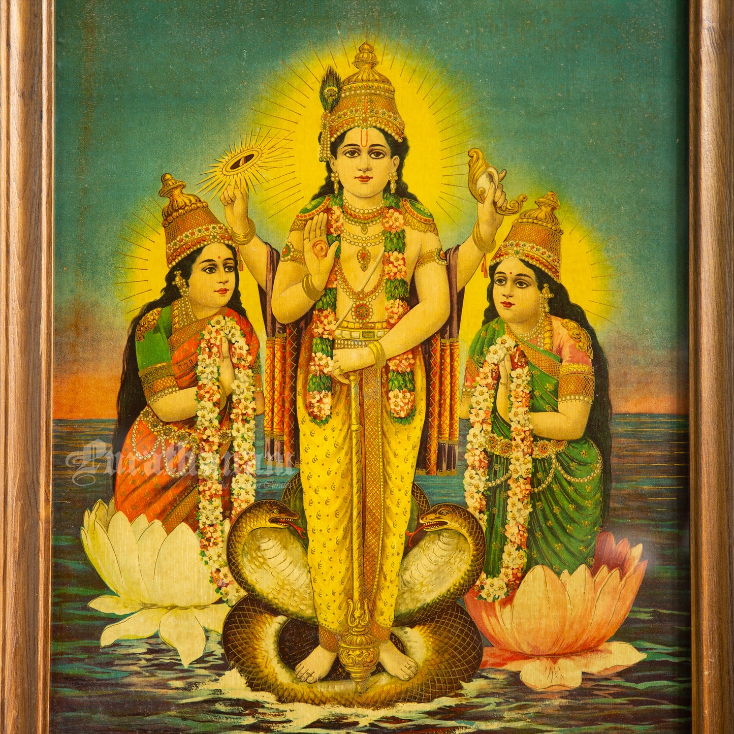 Luxmi Narayana - Lithograph Print