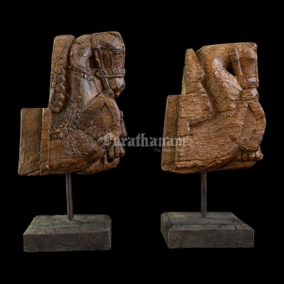 Horse shaped Corbel- Pair