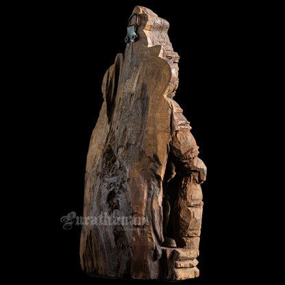 Dwarapalak Wooden Sculpture