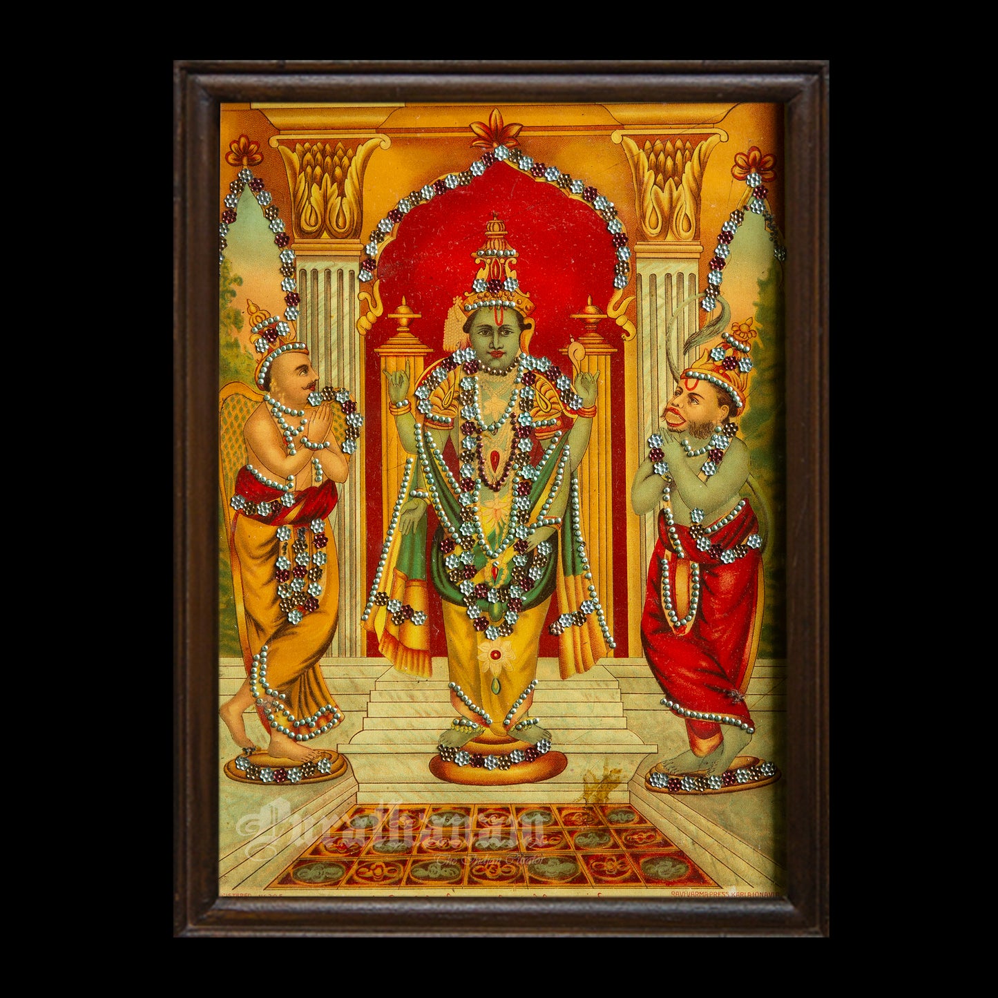 Balaji - Lithograph Print