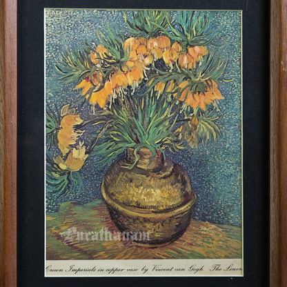 Imperial Fritillaries in a Copper Vase by Vincent Van Gogh (Archival Print)