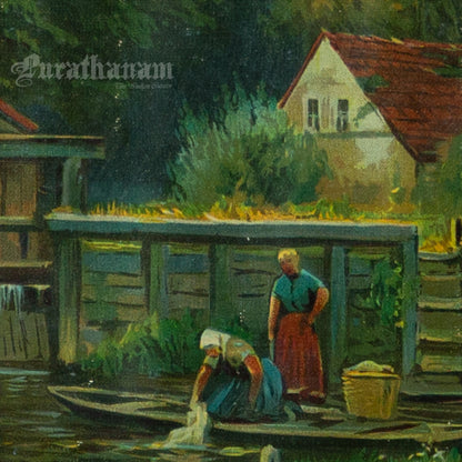 The Village - Chromolithograph Print, Germany