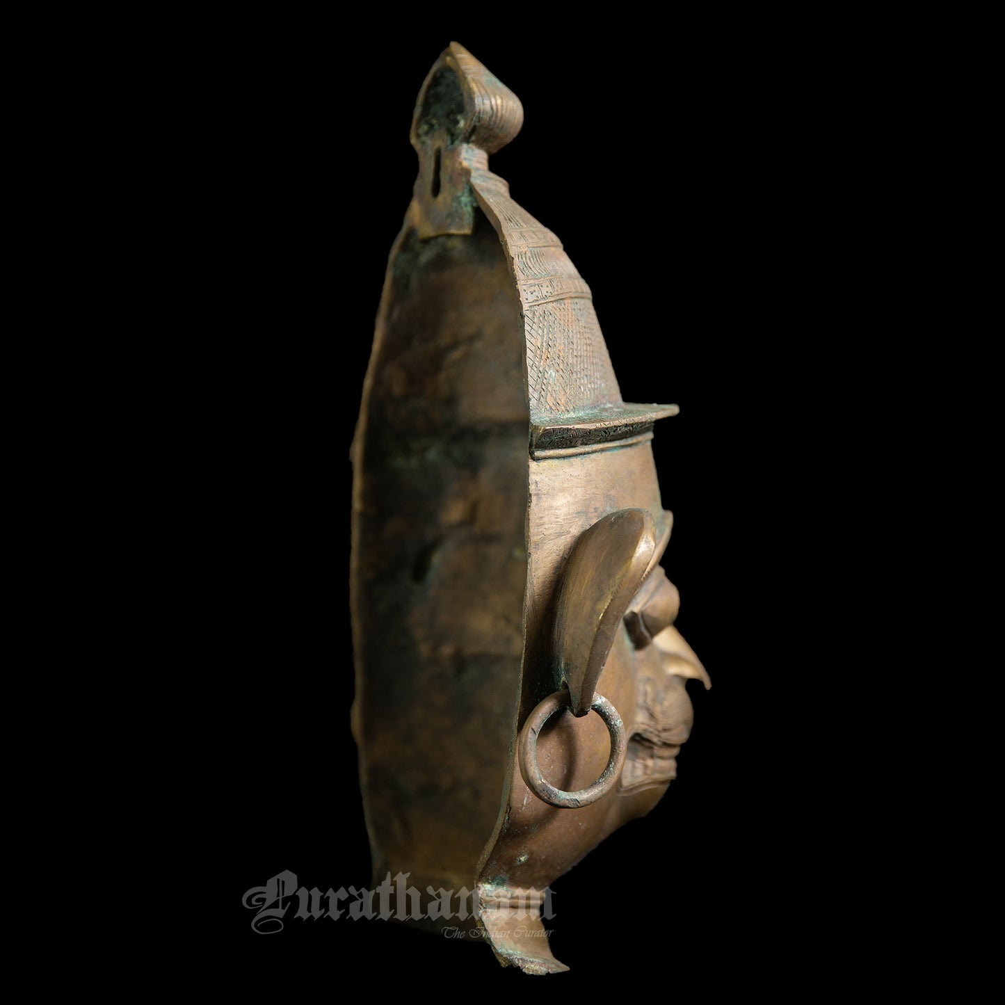 Hanuman Head - Brass