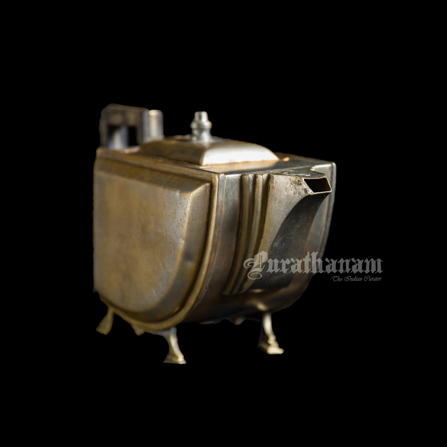 Art Deco  Tea Kettle - Brass