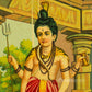 Shiva Upasana by Ravi Varma  - Lithograph Print