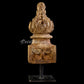 Decorative wooden bracket on stand