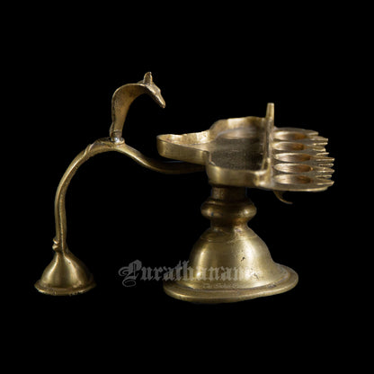 Five Wick Naga Aarti - Brass