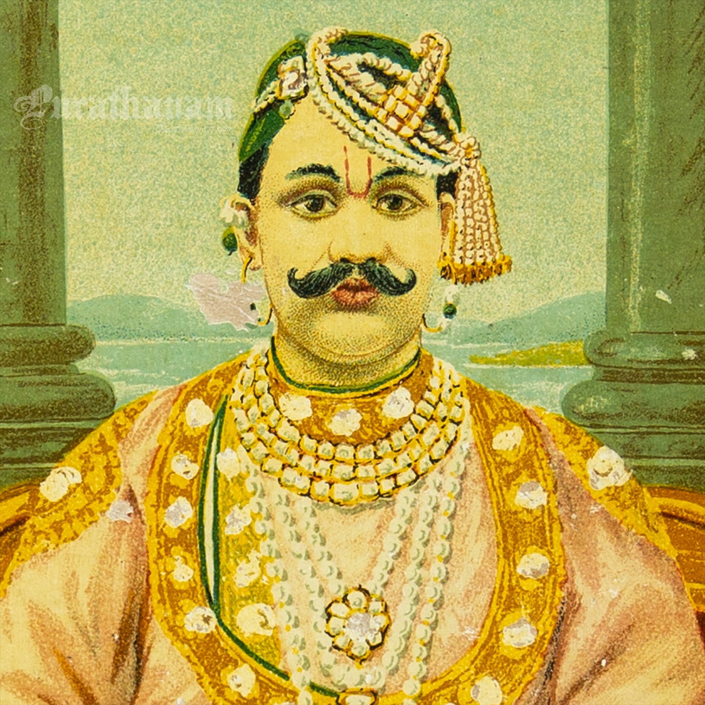 Govardhanlal Maharaj  - Lithograph Print