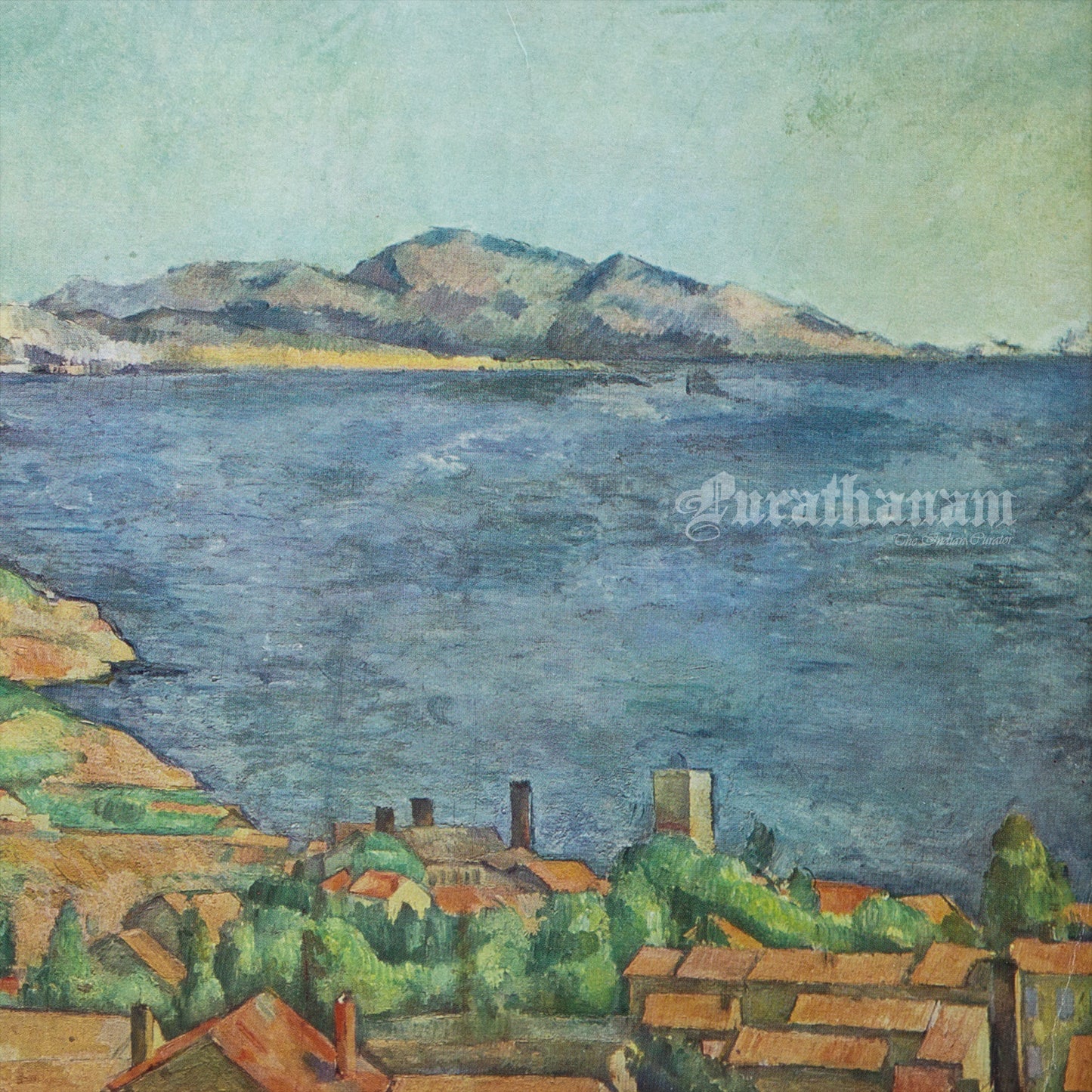 The Gulf of Marseilles Seen from L'Estaque by Paul Cézanne (Archival Print)