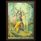Radha Krishna - Chromolithograph Print
