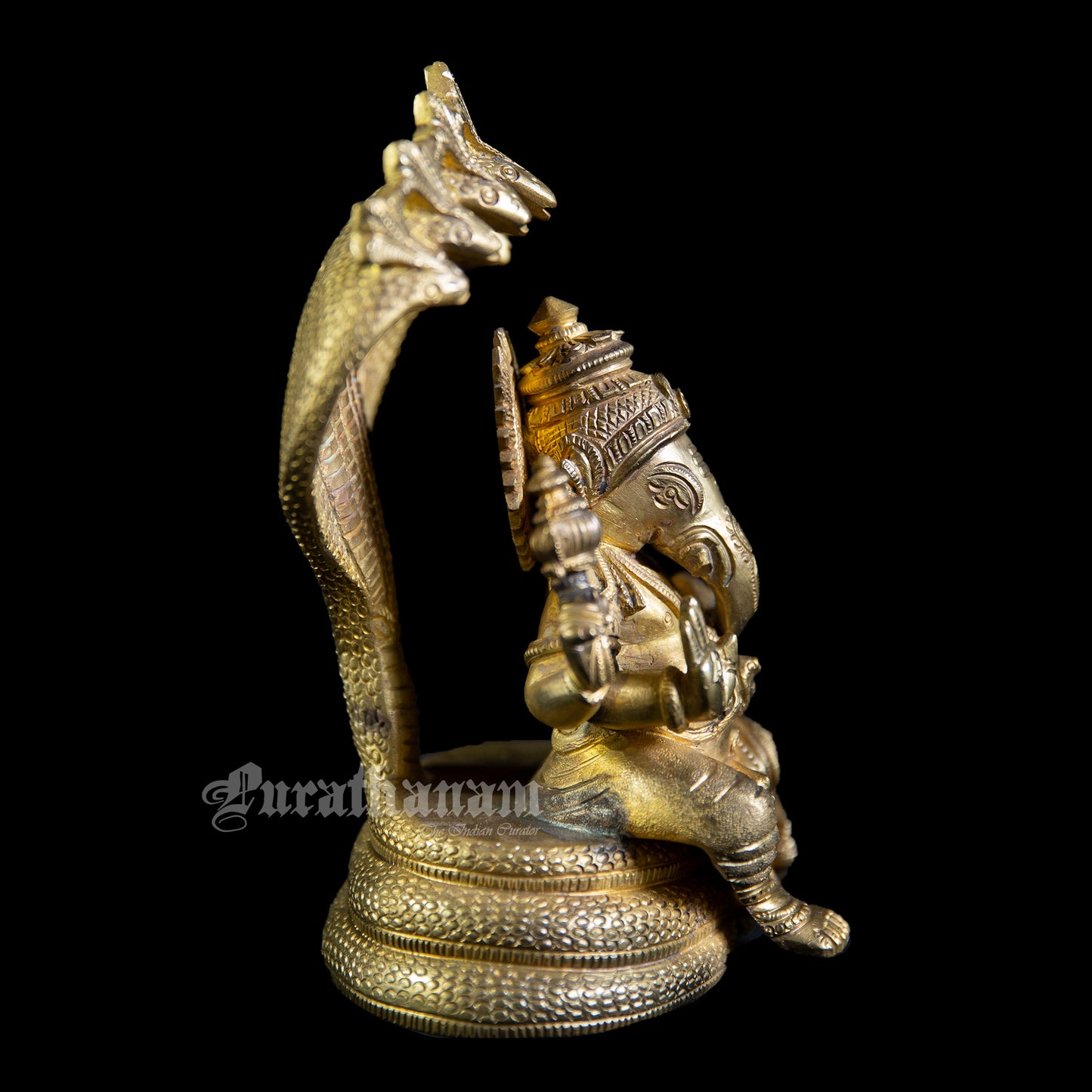 Naga Ganapati -Brass