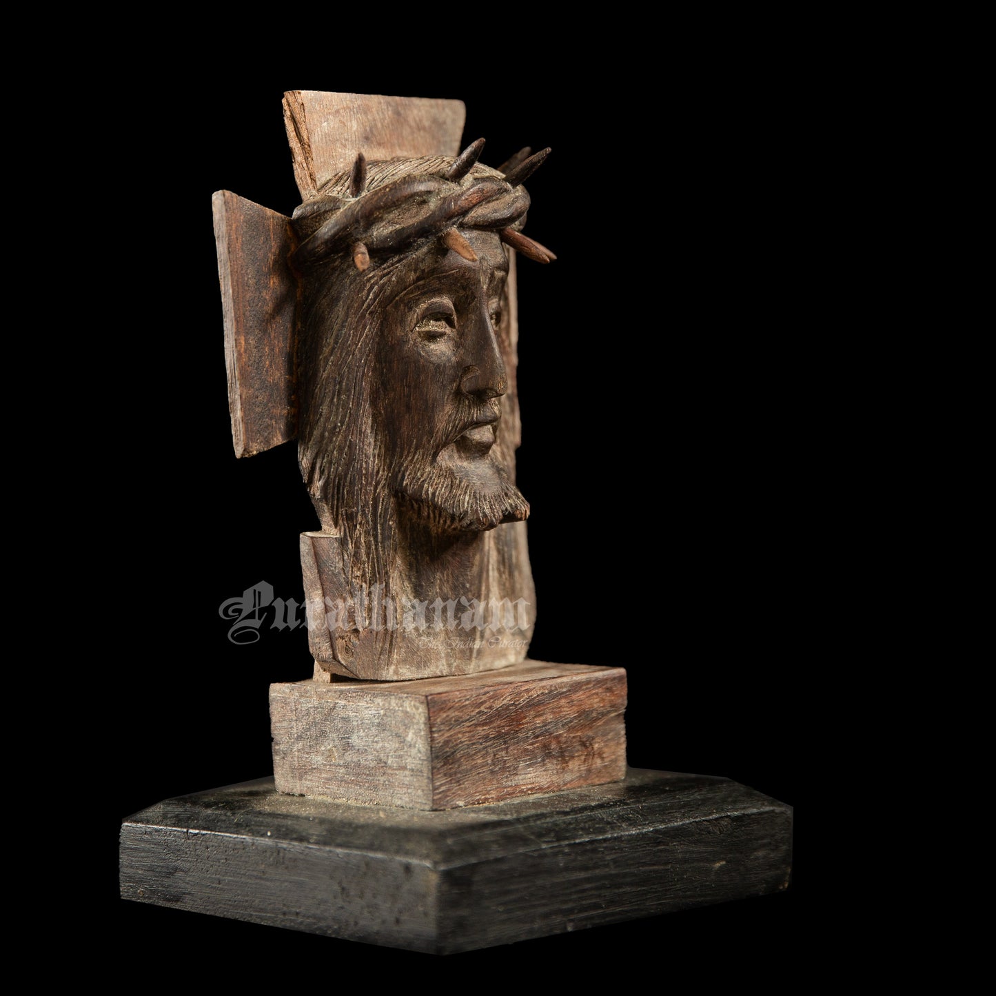 Christ Head - Rose Wood (Small)