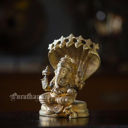 Naga Ganapati -Brass