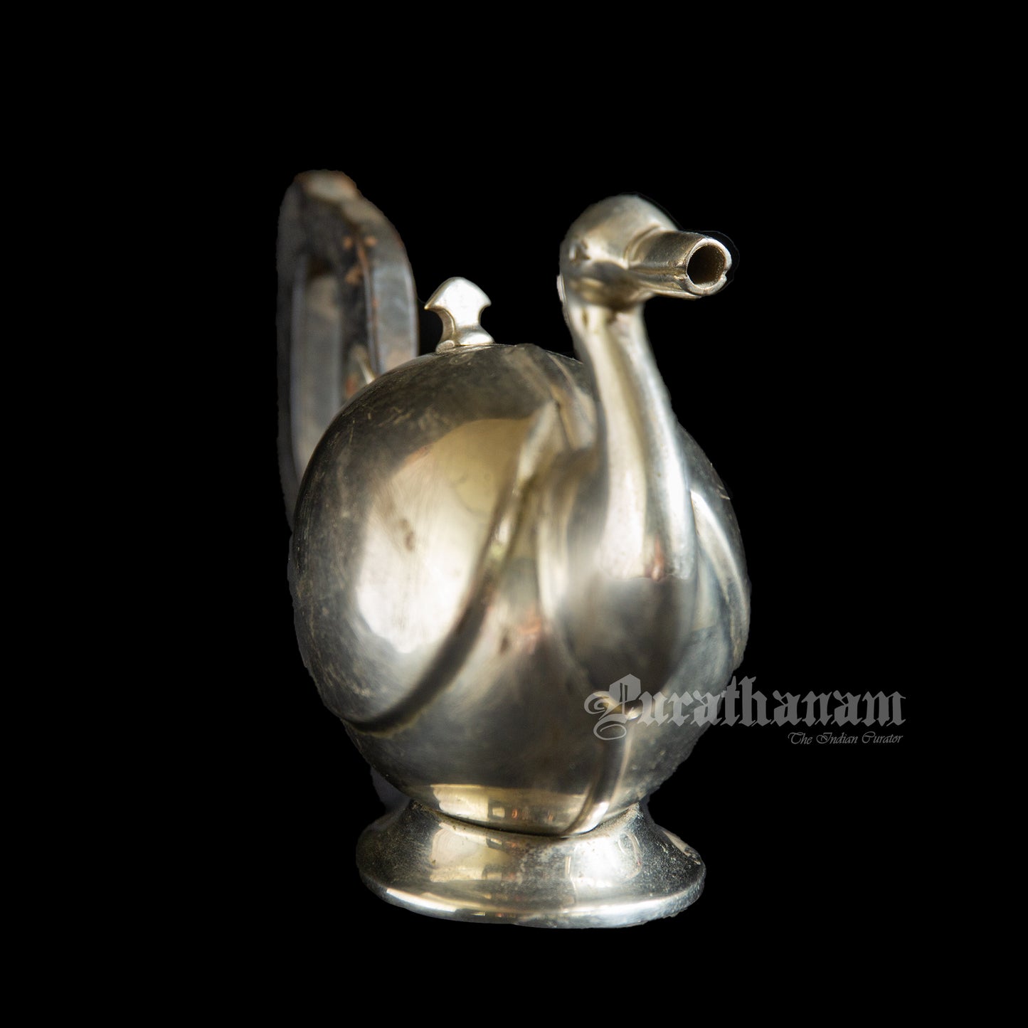 Art Deco  Duck shaped Tea Kettle - Brass