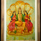 Shesh Narayan by Ravi Varma (Oleograph Print)
